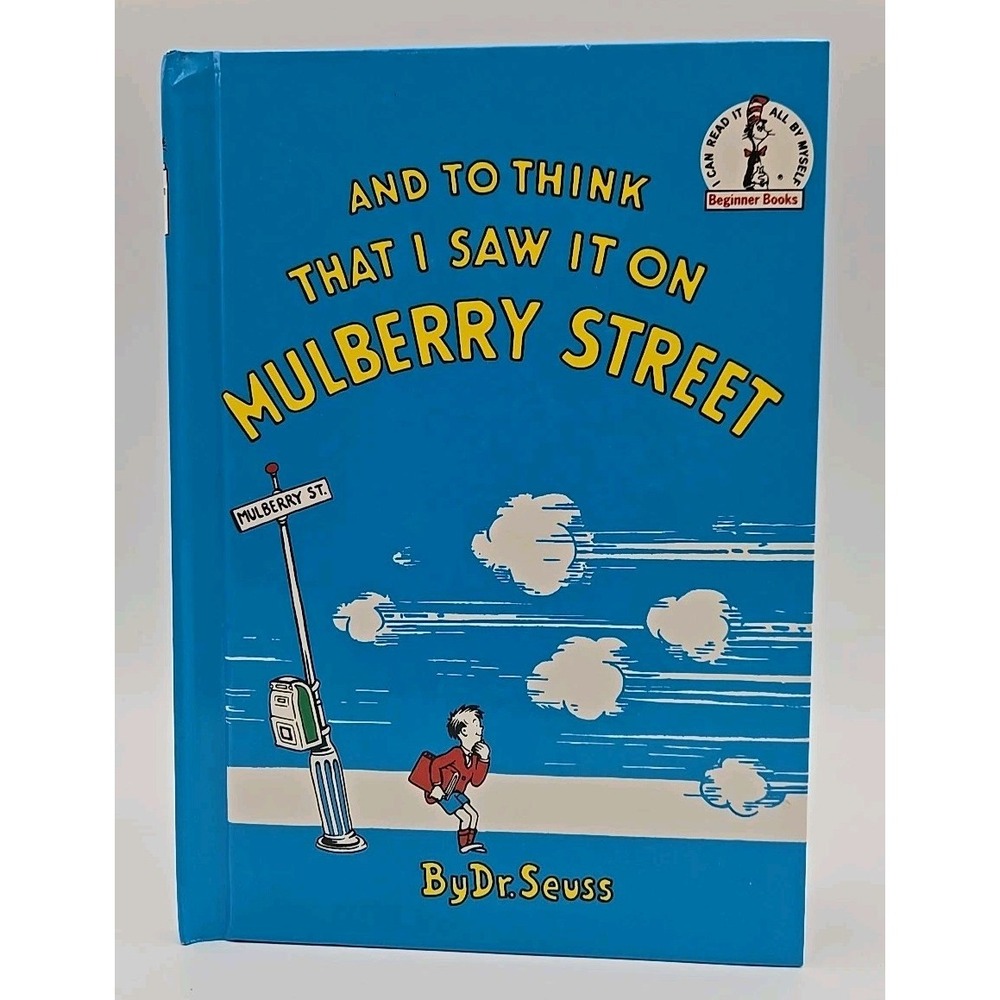Rare Vintage Dr. Seuss And To Think That I Saw It On Mulberry Street 1964